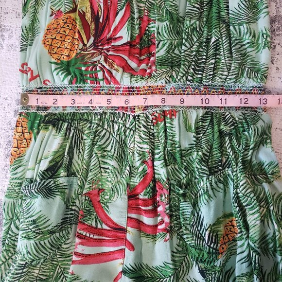 Desigual Spain Cute Beach Spring/Summer Tropical Shorts Suit Romper - Picture 8 of 14